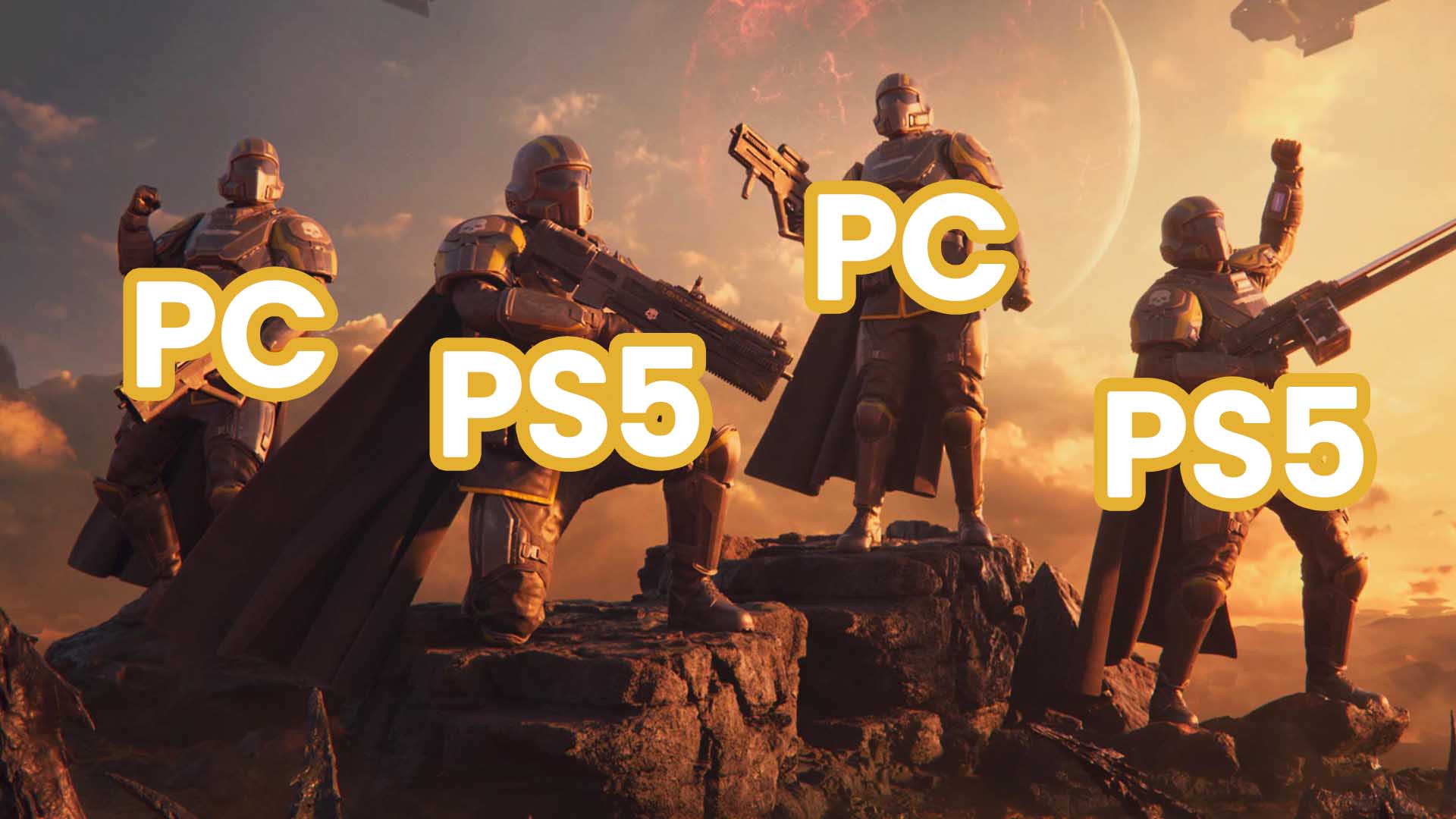 Helldivers 2 Crossplay aktivieren, so gehts!