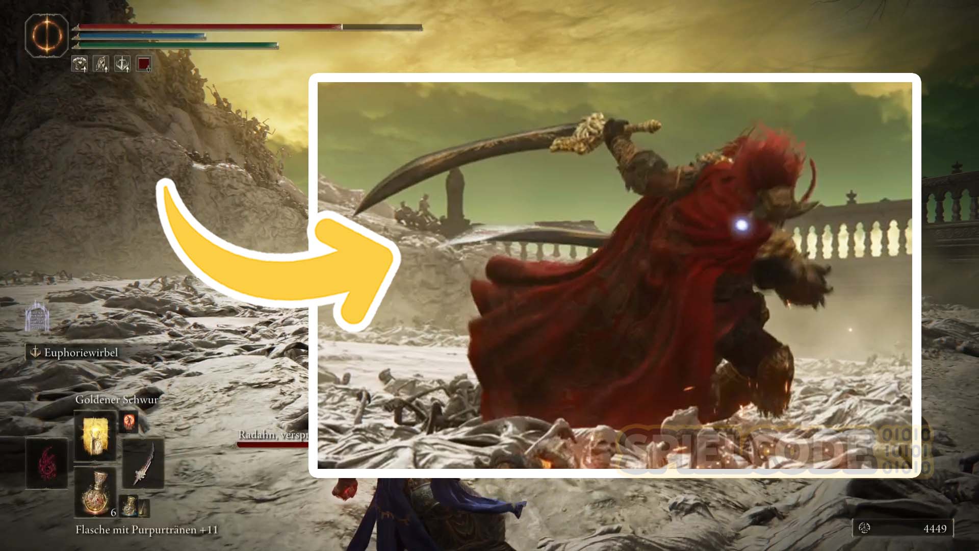 Elden RingDLC Endboss Radahn garantiert besiegen! StrategieTipp