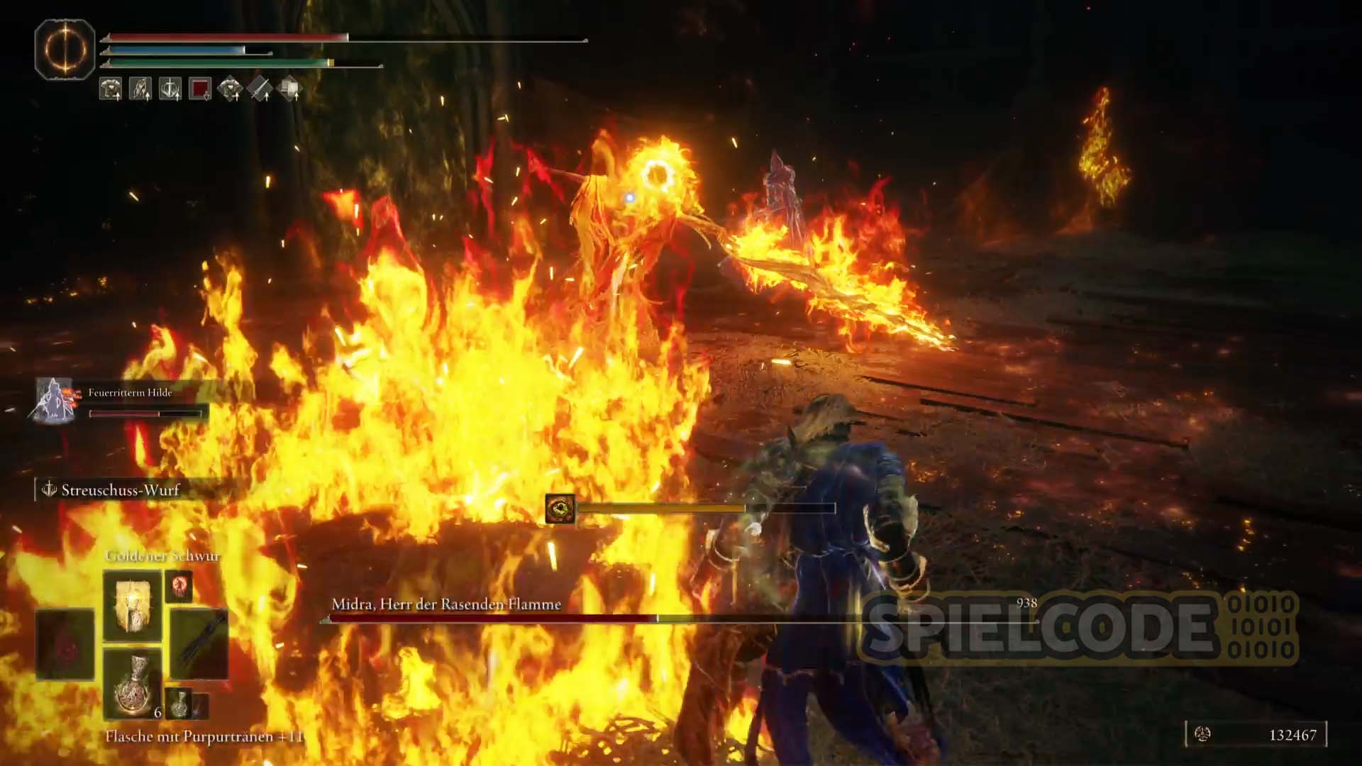 Elden Ring Midra, Herr der rasenden Flamme besiegen Einfachste Lösung!